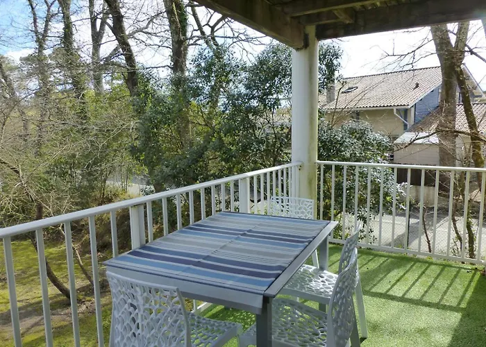 Amarine Avec Terrasse Et Piscine Collective Chauffee Lejlighed Capbreton